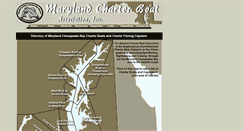 Desktop Screenshot of marylandcharterboats.com
